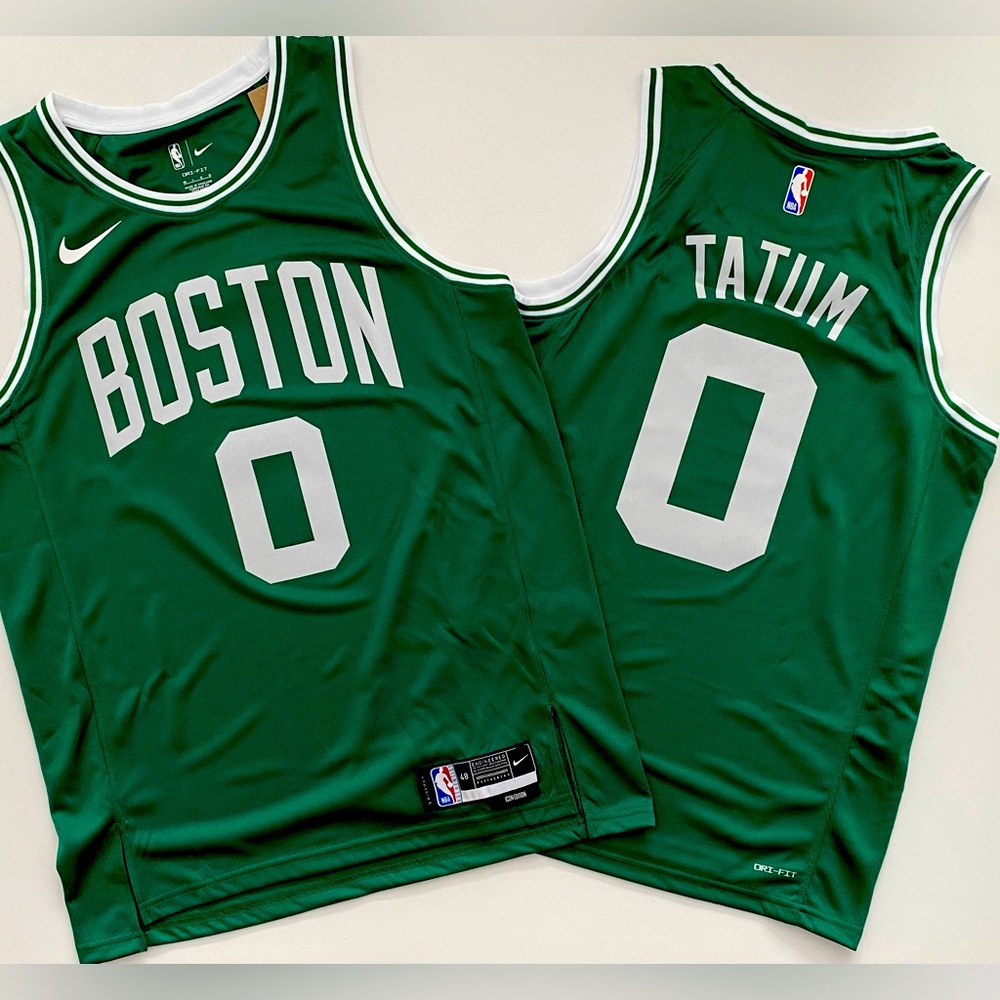 Jayson Tatum Jersey Boston Celtics Green size S To XXL